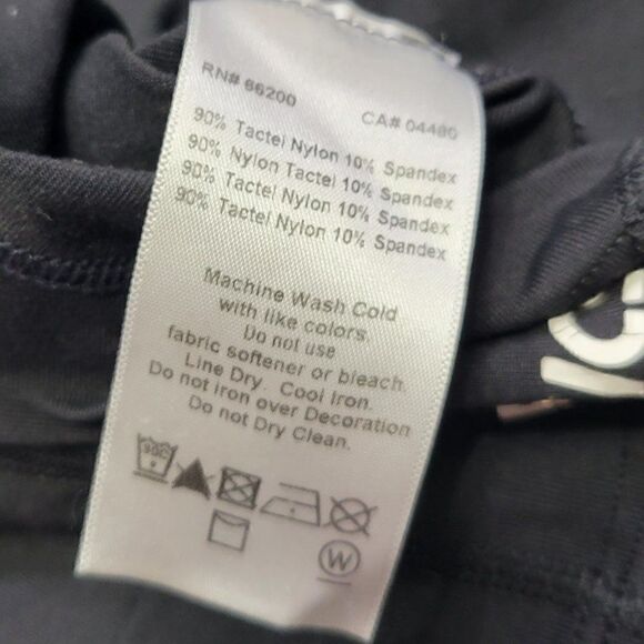 Asics Women's Large Black Athletic Gym Workout Running Cycling Exercise Shorts - Picture 5 of 5